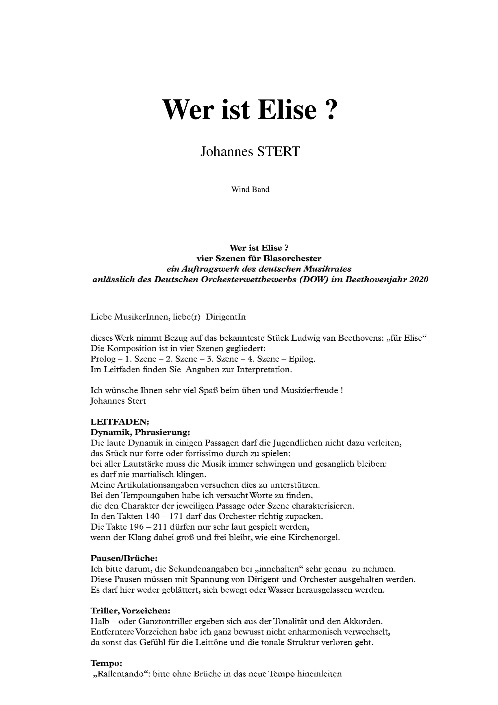 Wer ist Elise - hier klicken