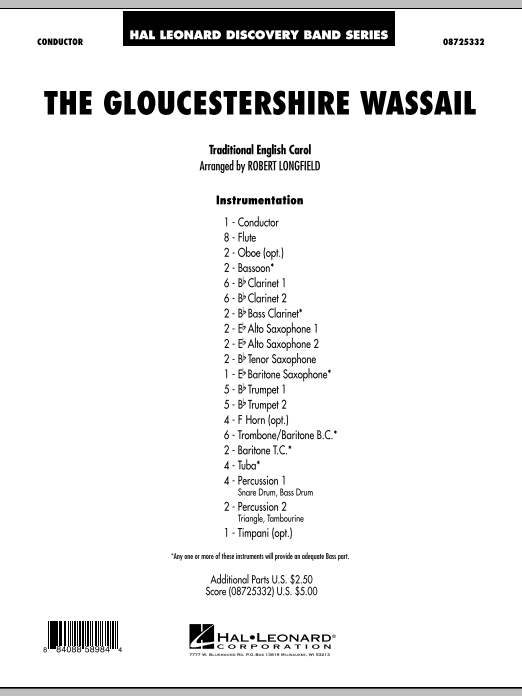 Gloucestershire Wassail, The - hier klicken