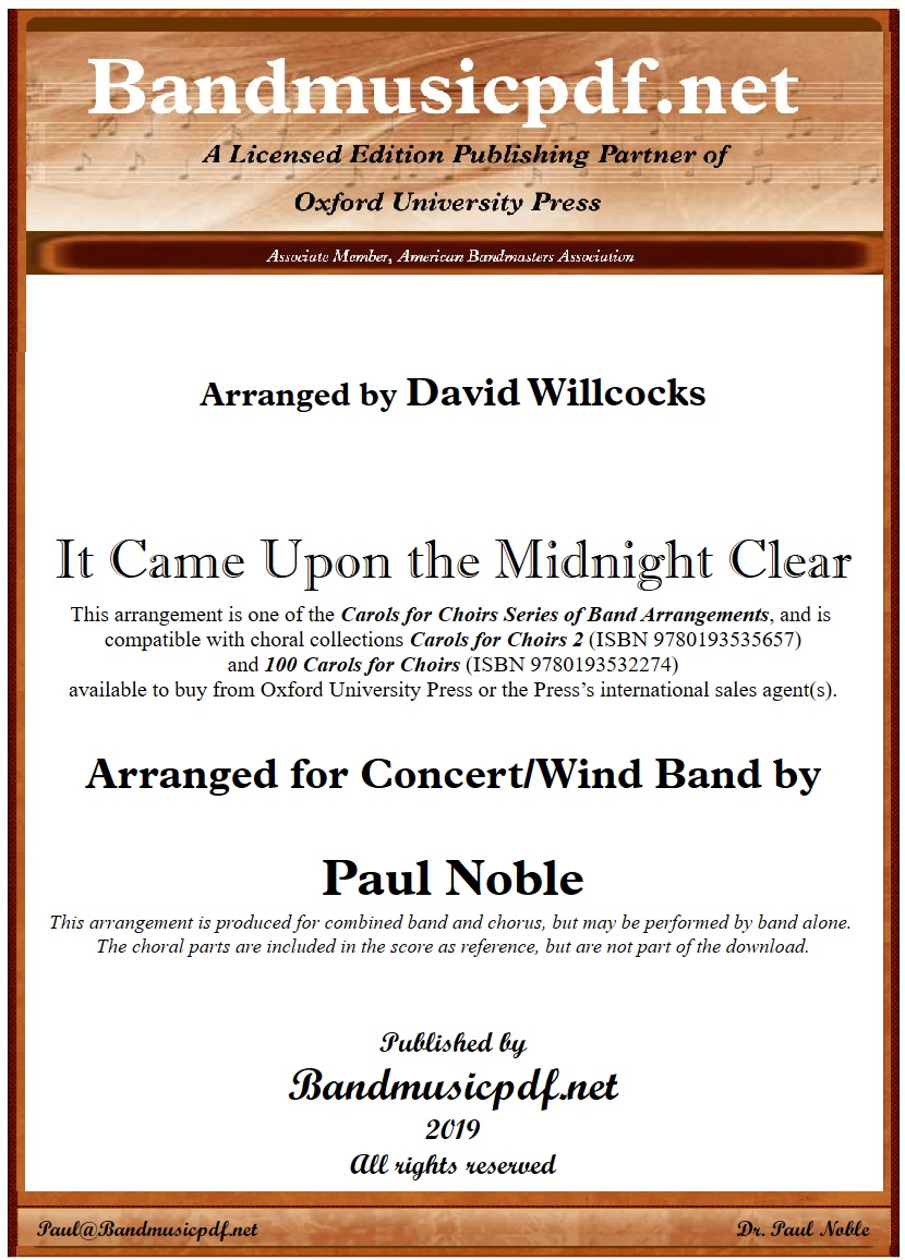 It Came Upon the Midnight Clear - hier klicken It Came Upon the Midnight Clear - hier klicken