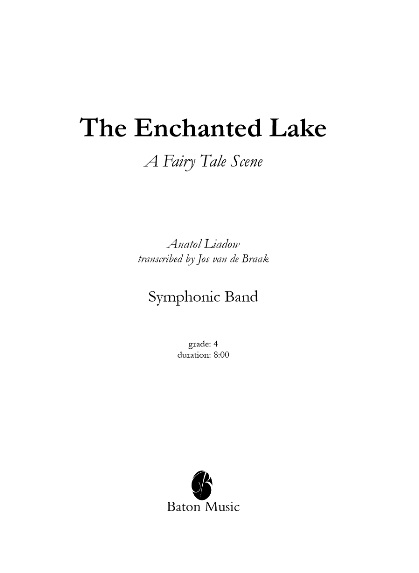 Enchanted Lake, The (A Fairy Tale Picture) - hier klicken