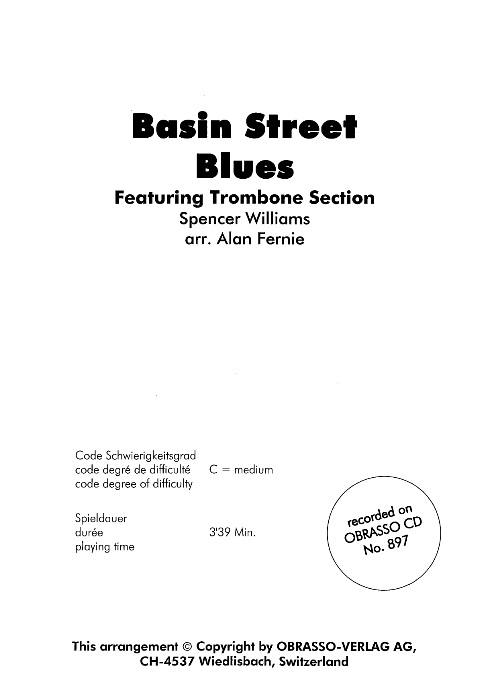 Basin Street Blues - hier klicken