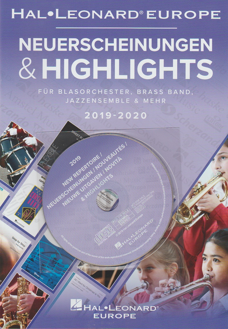 Hal Leonard Europe 2019-2020 Neuerscheinungen und Highlights - klicken für größeres Bild