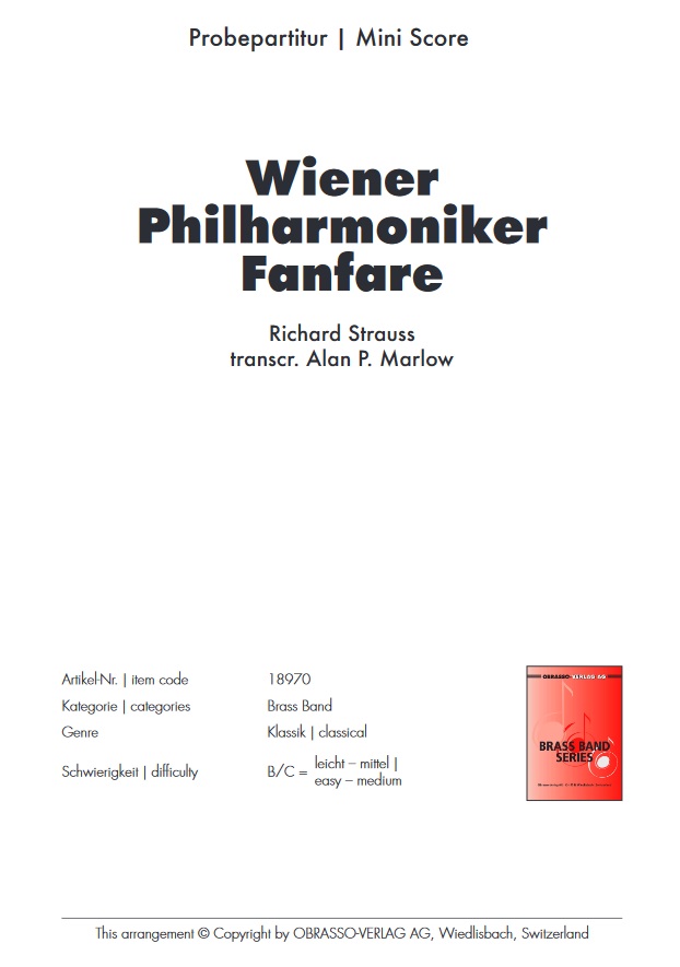 Wiener Philharmoniker Fanfare - hier klicken