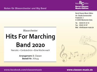 Hits for Marching Band 2020 - hier klicken Hits for Marching Band 2020 - hier klicken