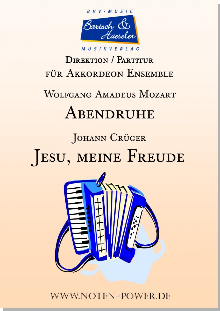 Abendruhe und Jesu, meine Freude - hier klicken