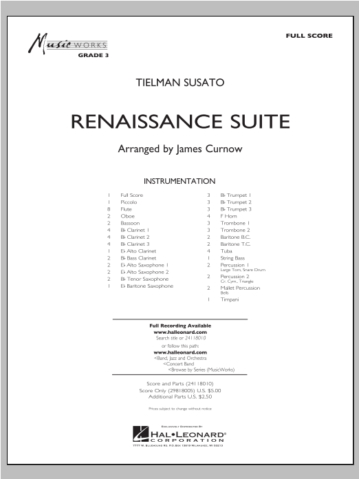 Renaissance Suite - hier klicken