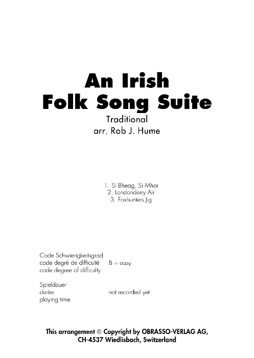 An Irish Folk Song Suite - hier klicken