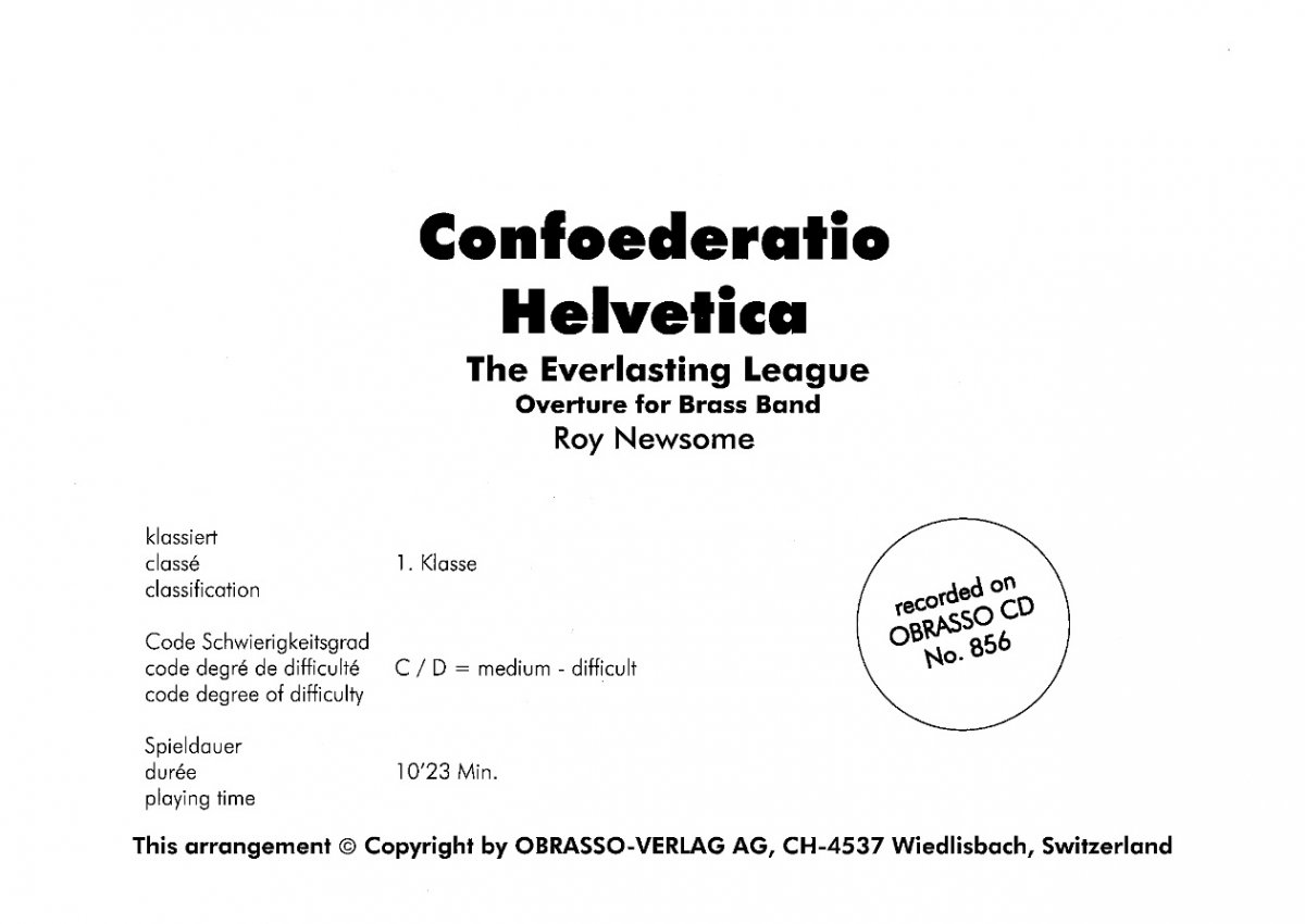 Confoederatio Helvetica - hier klicken