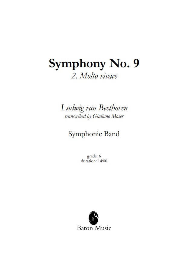 Symphony #9 (2. Molto vivace) - hier klicken