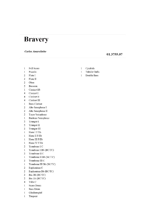 Bravery - hier klicken