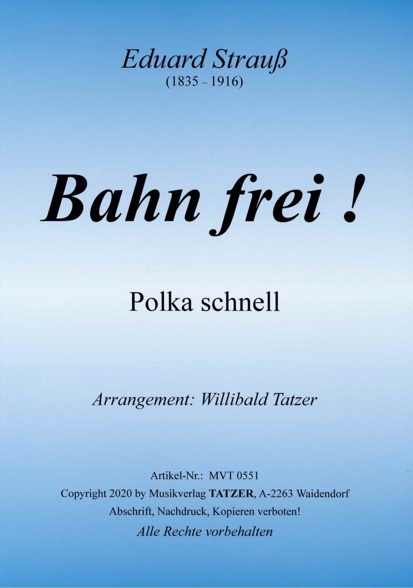 Bahn frei! - hier klicken Bahn frei! - hier klicken