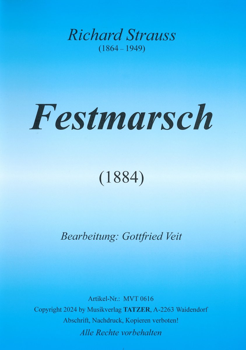 Festmarsch (1884) - hier klicken