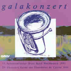17e Concours Suisse de Brass Bands / 17. Schweizerischer Brass Band Wettbewerb - Galakonzert 1991 - hier klicken