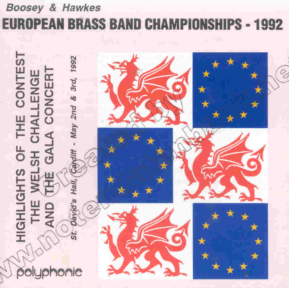 Highlights 1992 European Brass Band Championships - hier klicken