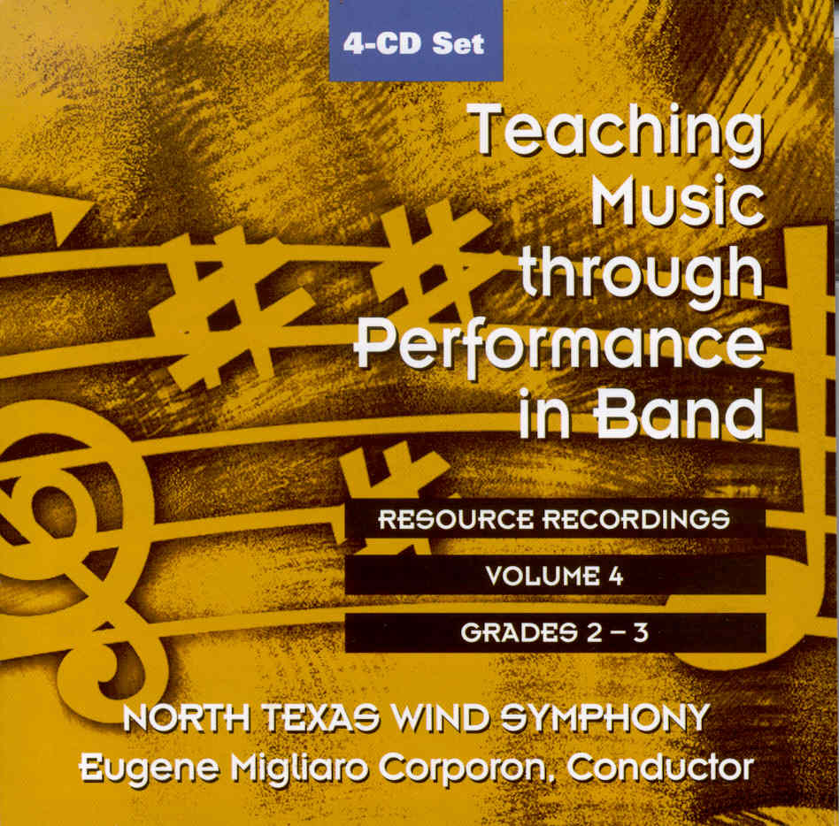 Teaching Music through Performance in Band #4, Grade 2 and 3 - hier klicken