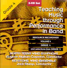 Teaching Music through Performance in Band #4, Grade 4 - hier klicken