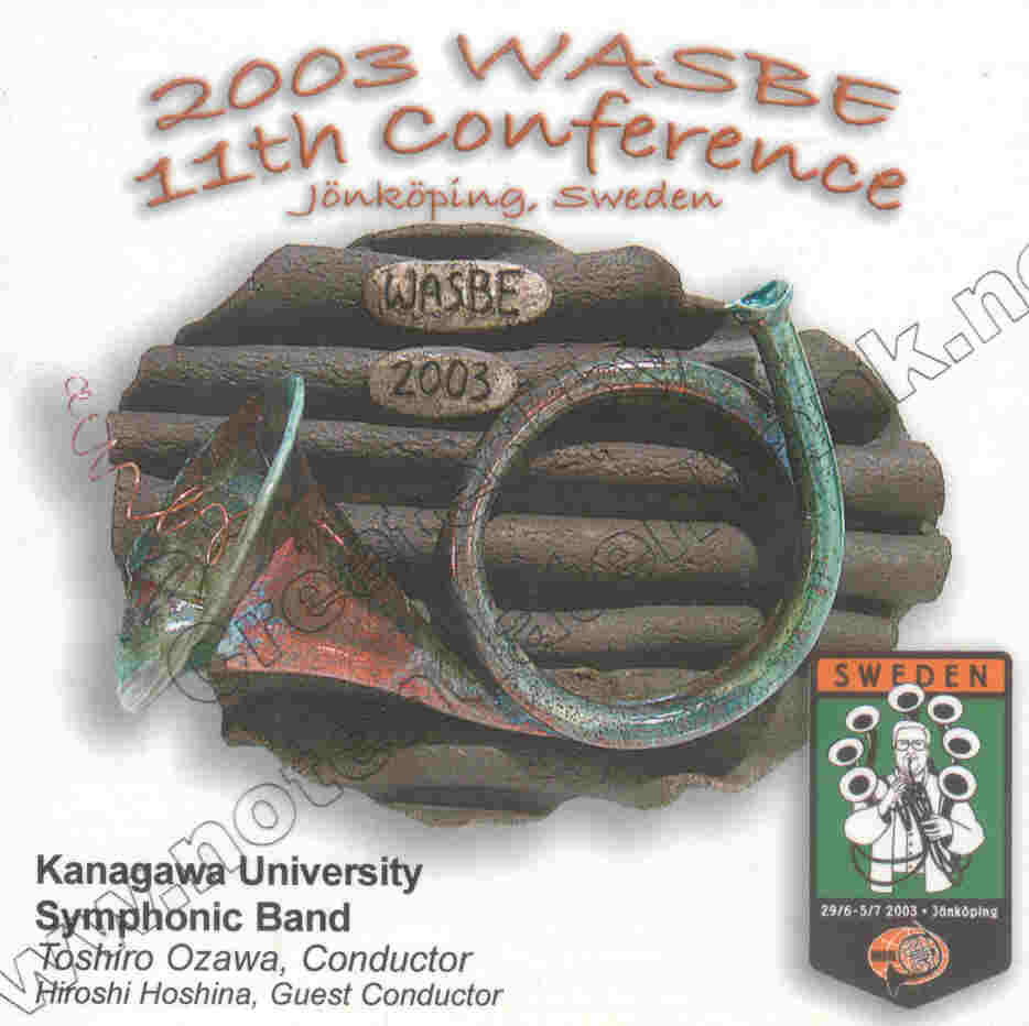 2003 WASBE Jnkping, Sweden: Kanagawa University Symphonic Band - hier klicken