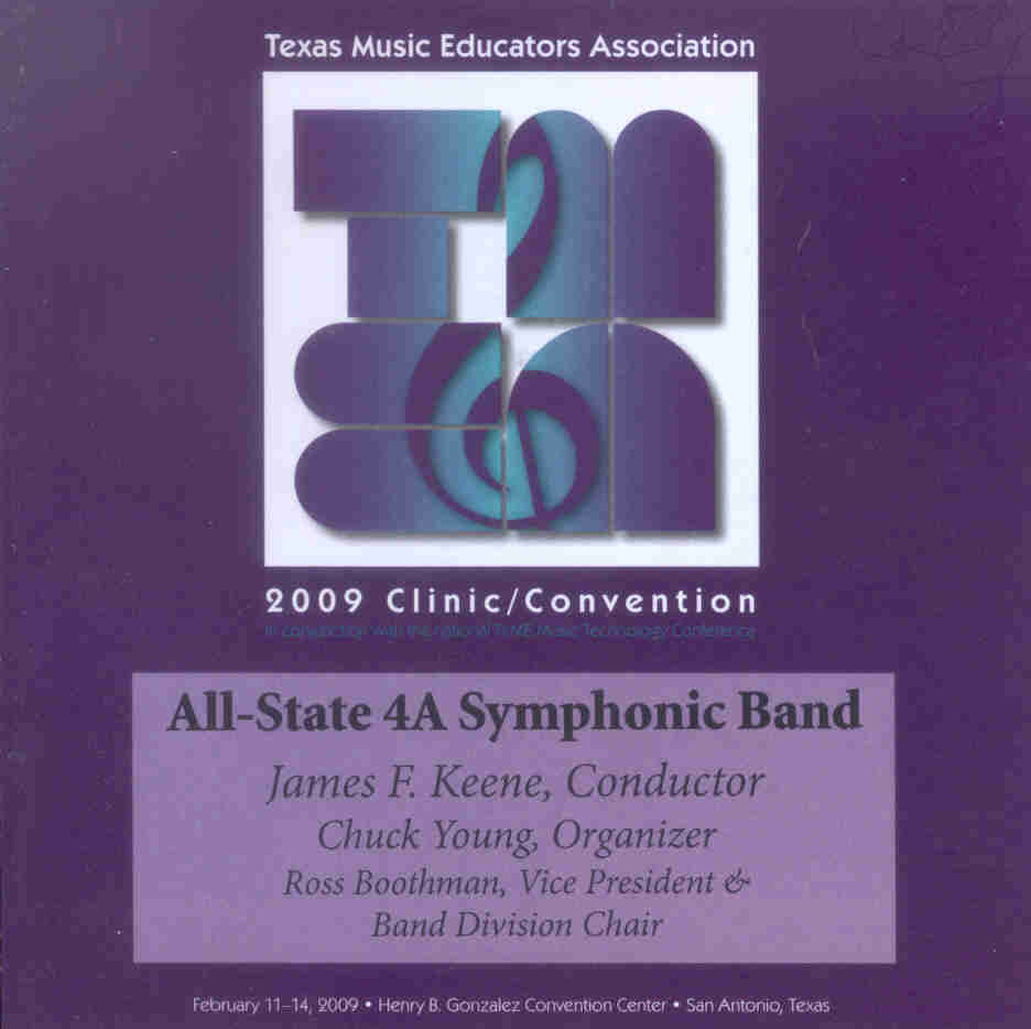 2009 Texas Music Educators Association: Texas All-State 4a Symphonic Band - hier klicken