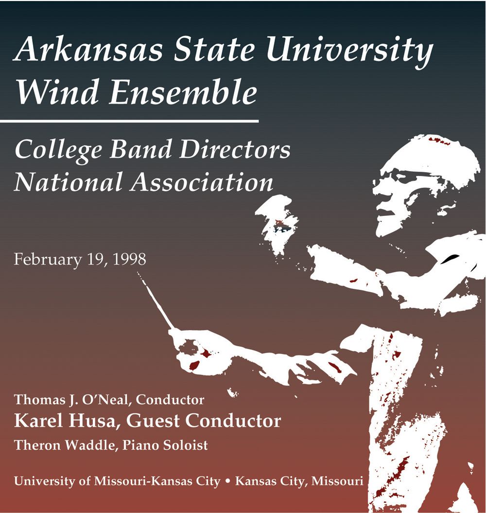 1998 College Band Directors National Association: Arkansas State University Wind Ensemble - hier klicken