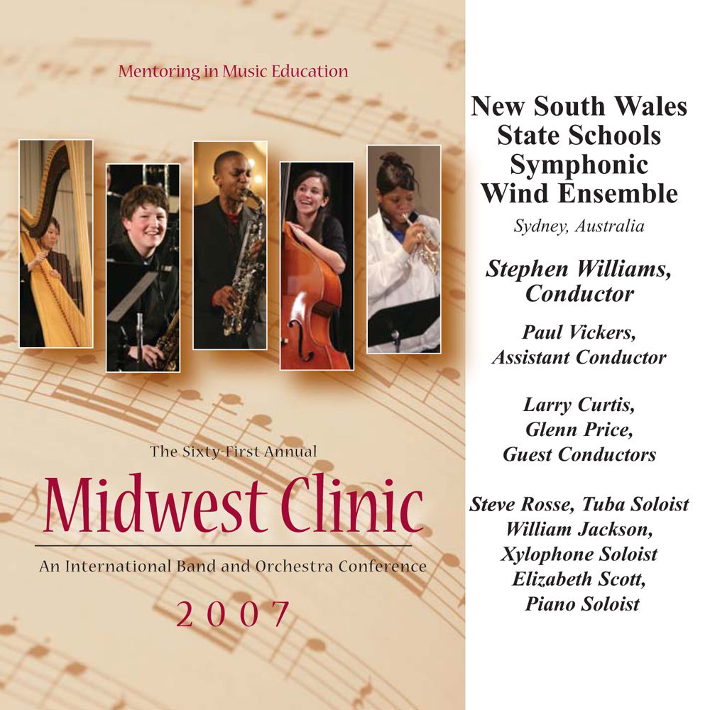 2007 Midwest Clinic: New Soulth Wales State Schools Symphonic Wind Ensemble - hier klicken