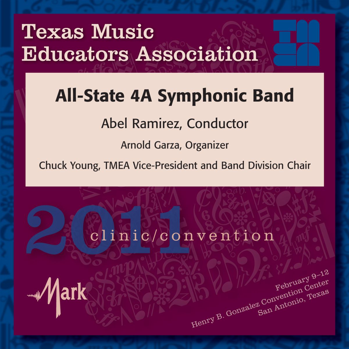 2011 Texas Music Educators Association: All-State 4A Symphonic Band - hier klicken