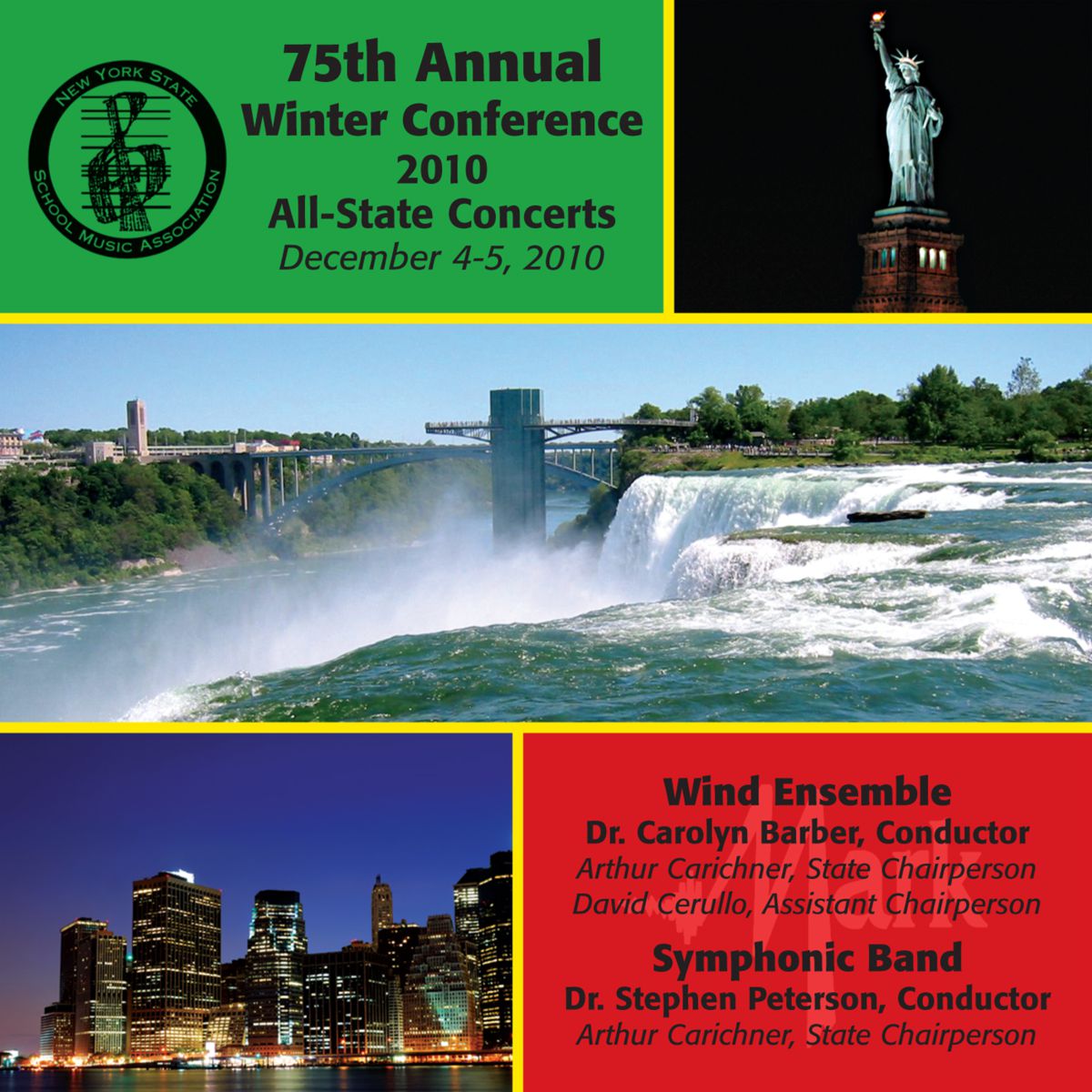 2010 New York State School Music Association: All-State Wind Ensemble and All-State Symphonic Band - hier klicken