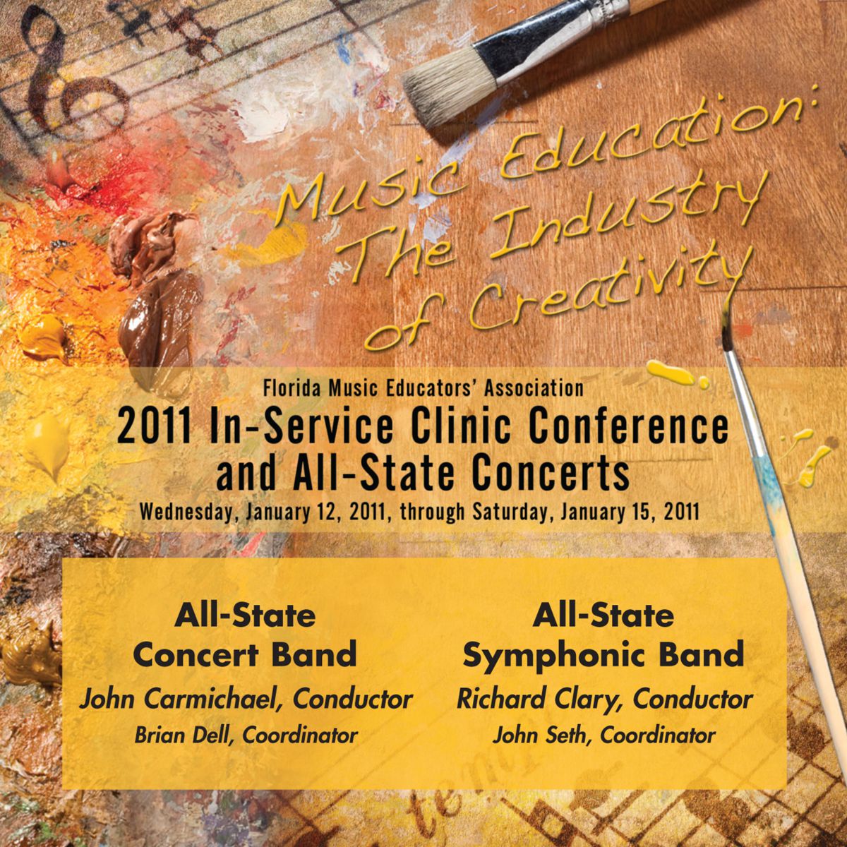 2011 Florida Music Educators Association: All-State Concert Band and All-State Symphonic Band - hier klicken
