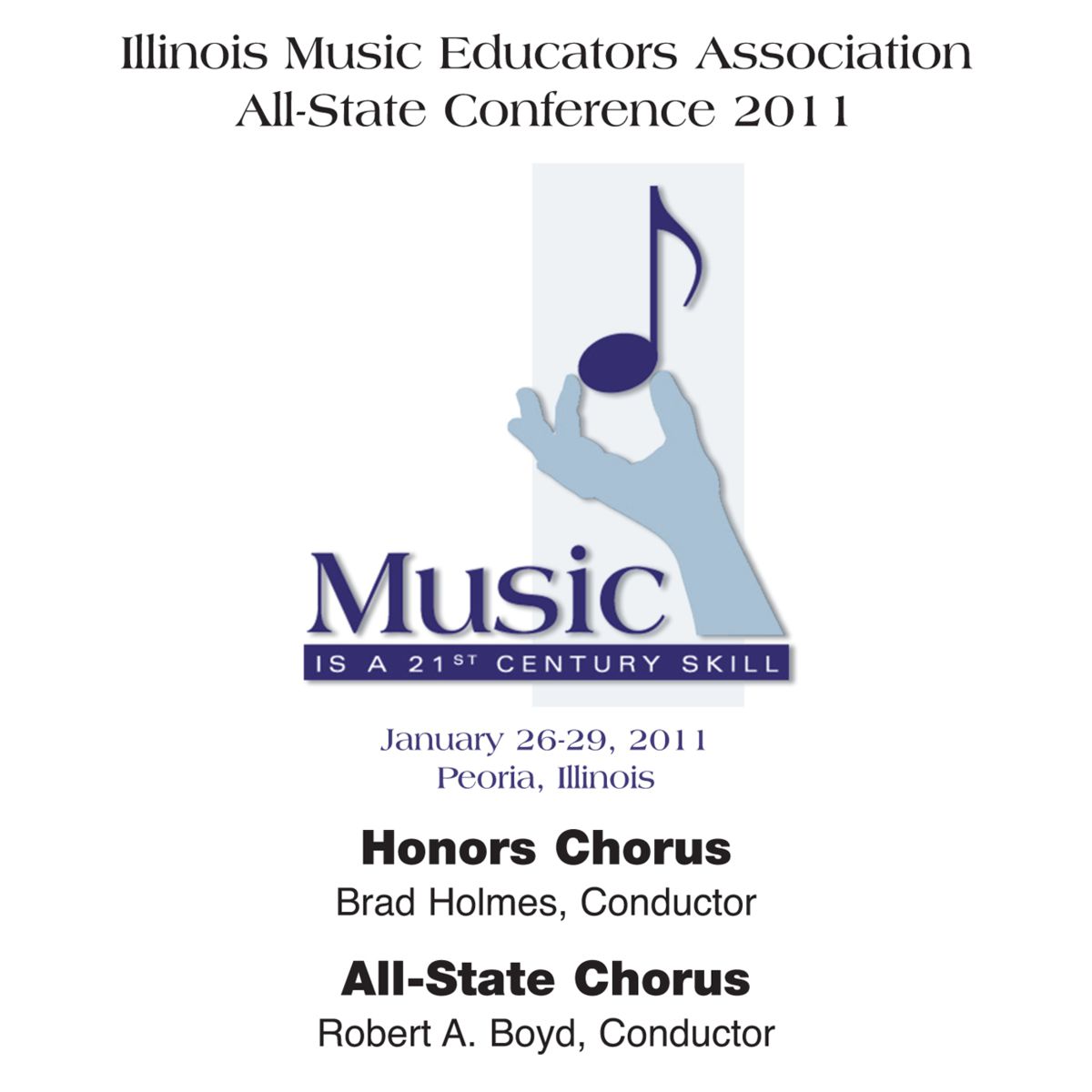 2011 Illinois Music Educators Association: Honors Chorus and All-State Chorus - hier klicken 2011 Illinois Music Educators Association: Honors Chorus and All-State Chorus - hier klicken