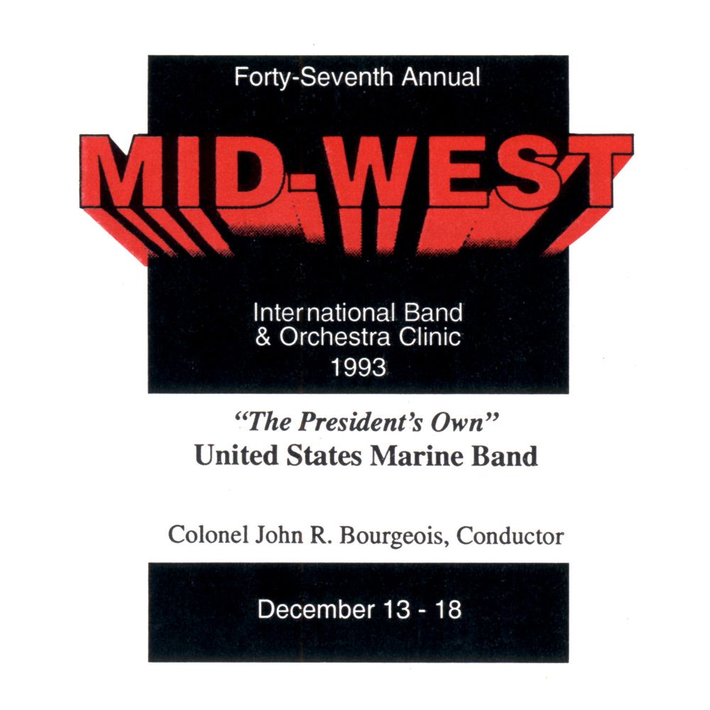 1993 Midwest Clinic: USMC Band - hier klicken 1993 Midwest Clinic: USMC Band - hier klicken