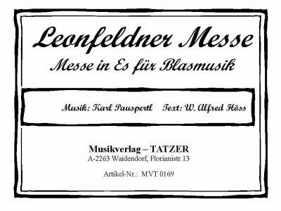 Messe in Es 'Leonfeldner Messe' (Chor) - hier klicken