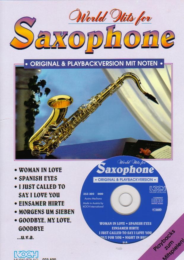 WORLD HITS FOR SAXOPHONE - hier klicken