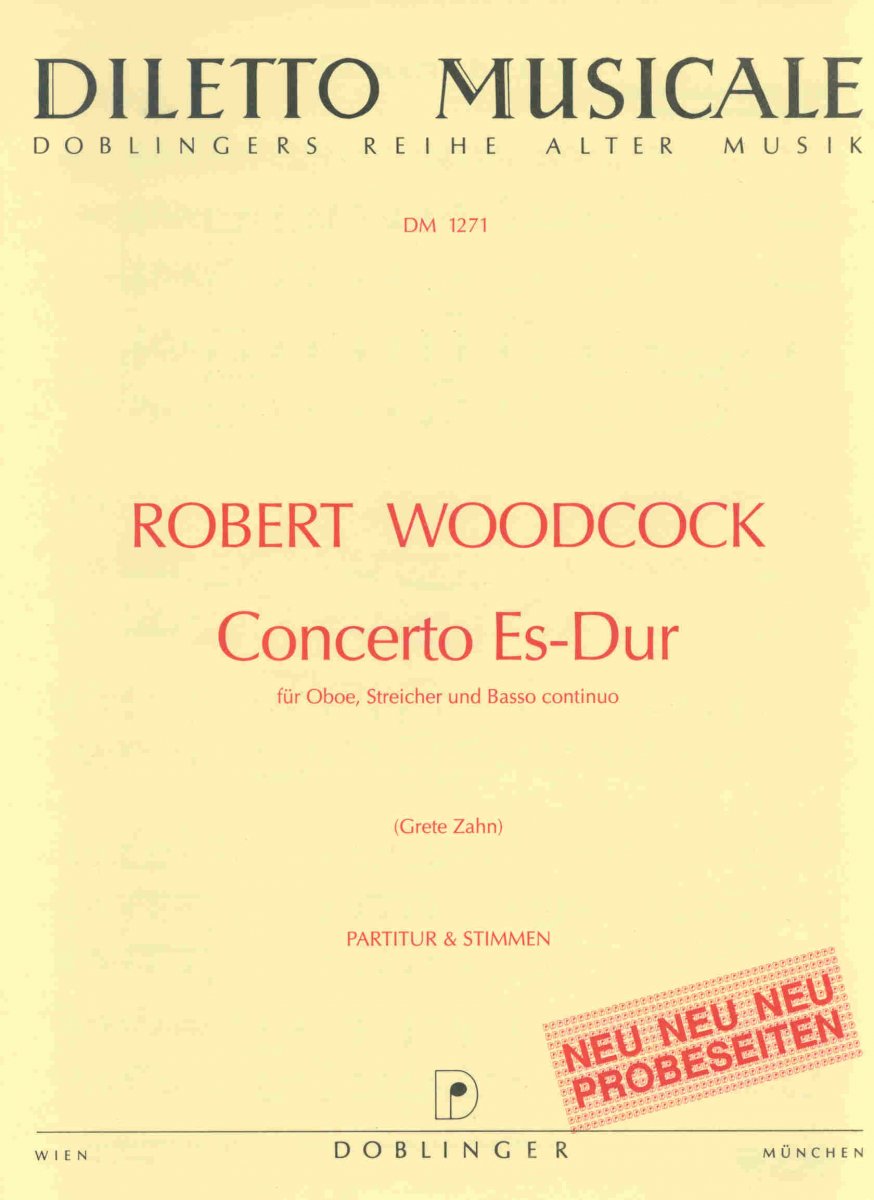 Concerto Es-Dur für Oboe, Streicher und B.C. - hier klicken Concerto Es-Dur für Oboe, Streicher und B.C. - hier klicken