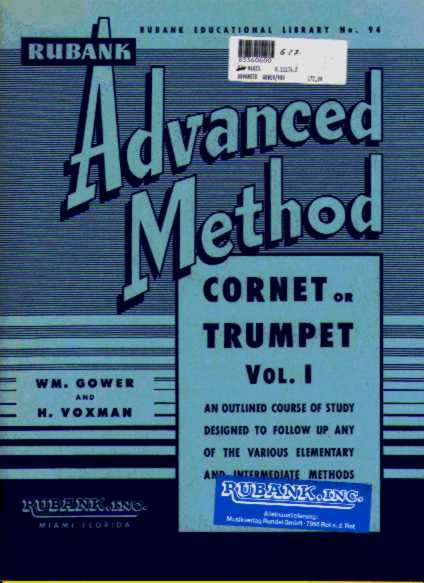 Advanced Method Cornet/Trumpet #1 - hier klicken