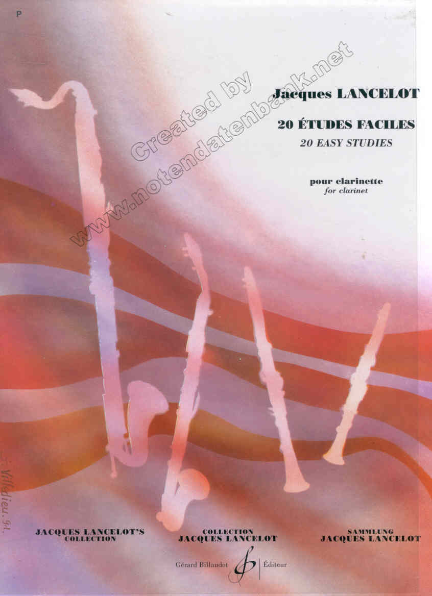 20 Etudes Faciles / 20 easy studies - hier klicken 20 Etudes Faciles / 20 easy studies - hier klicken