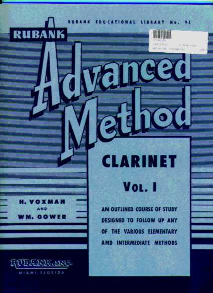 Advanced Method Clarinet #1 - hier klicken