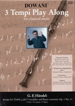Sonate fr Altblockflte und Basso continuo Op.1/11 in F-Dur - hier klicken