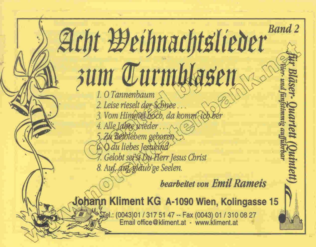 8 Weihnachtslieder zum Turmblasen #2 - hier klicken 8 Weihnachtslieder zum Turmblasen #2 - hier klicken
