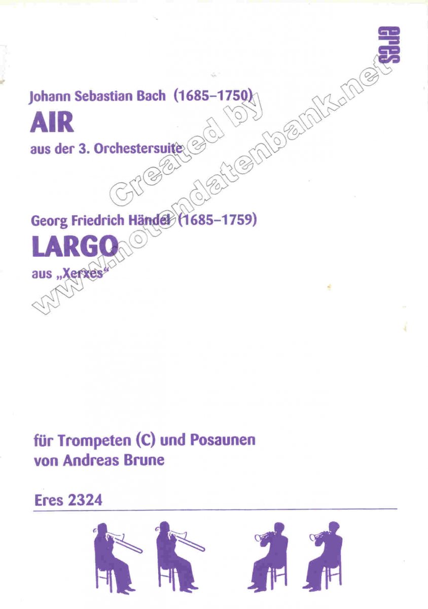 Air aus der 3. Orchestersuite - hier klicken