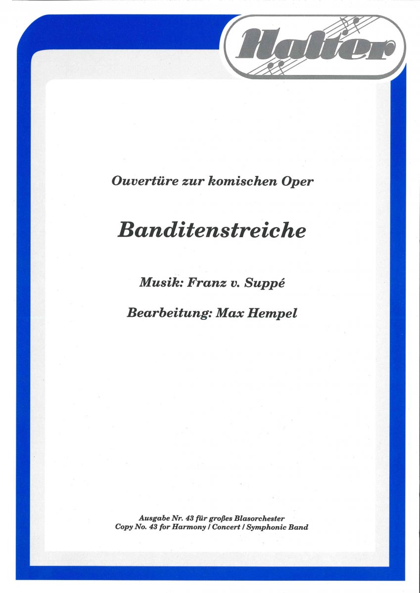 Banditenstreiche Ouvertüre - hier klicken Banditenstreiche Ouvertüre - hier klicken