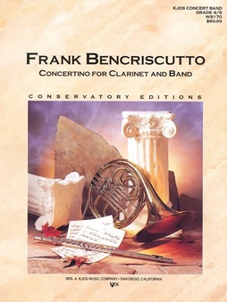 Concertino for Clarinet and Band - klicken für größeres Bild