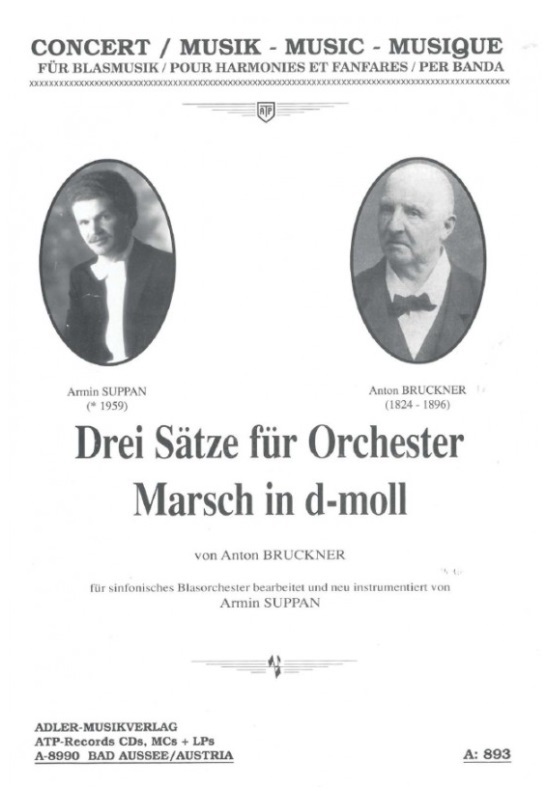 3 Stze fr Orchester und Marsch in d-Moll (Drei) - hier klicken