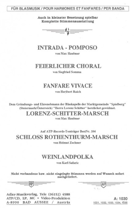 Fanfare Vivace - hier klicken