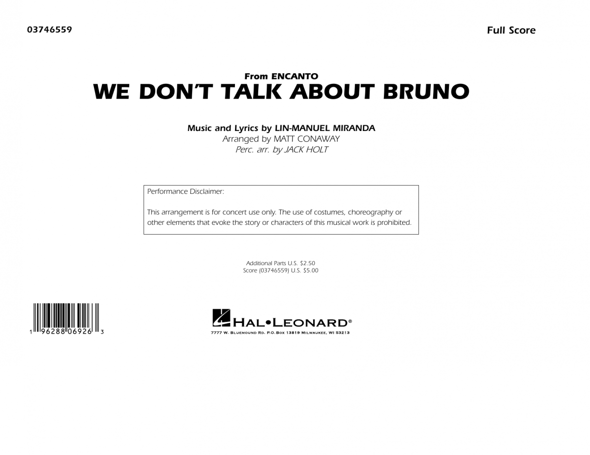 We Don't Talk About Bruno - hier klicken