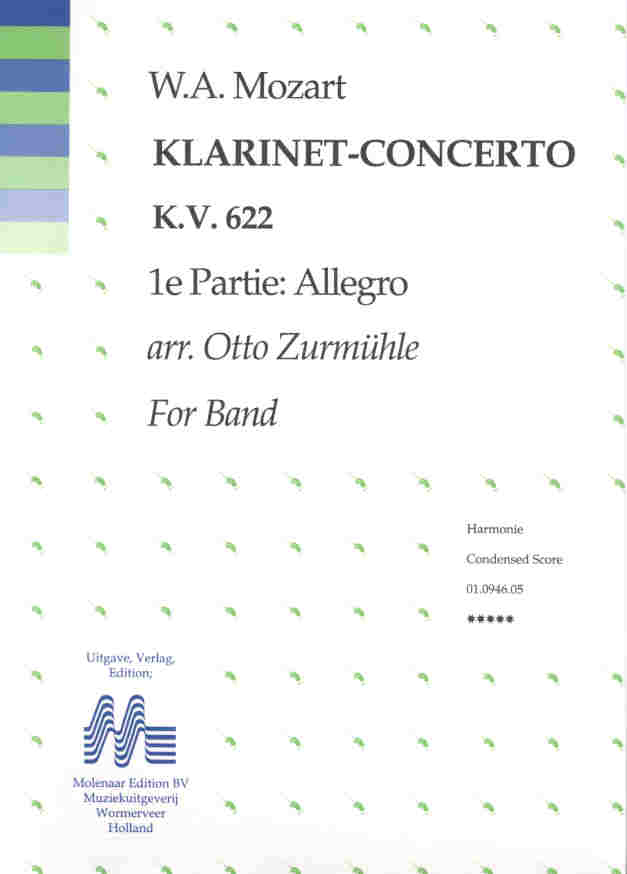 Klarinet Concerto (1e Partie: Allegro) - hier klicken