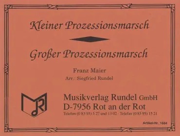 Kleiner Prozessionsmarsch - hier klicken Kleiner Prozessionsmarsch - hier klicken