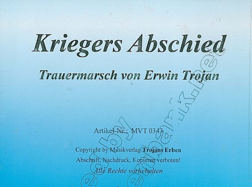 Kriegers Abschied - hier klicken