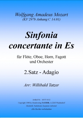 Sinfonia Concertante in Eb (2.Satz / 2nd Mvt) - hier klicken Sinfonia Concertante in Eb (2.Satz / 2nd Mvt) - hier klicken
