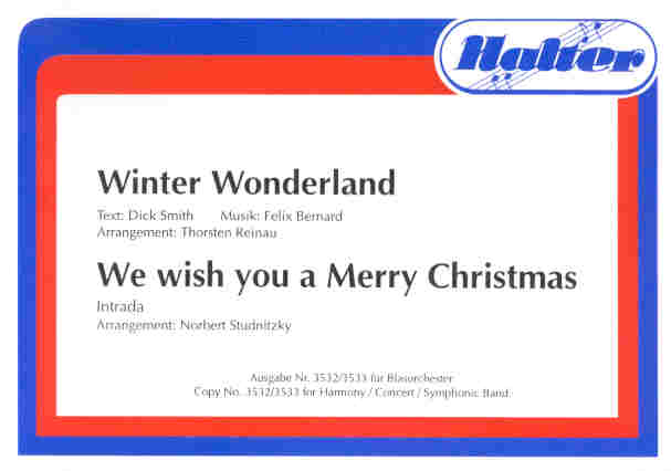 We Wish You a Merry Christmas (Intrada) - hier klicken We Wish You a Merry Christmas (Intrada) - hier klicken