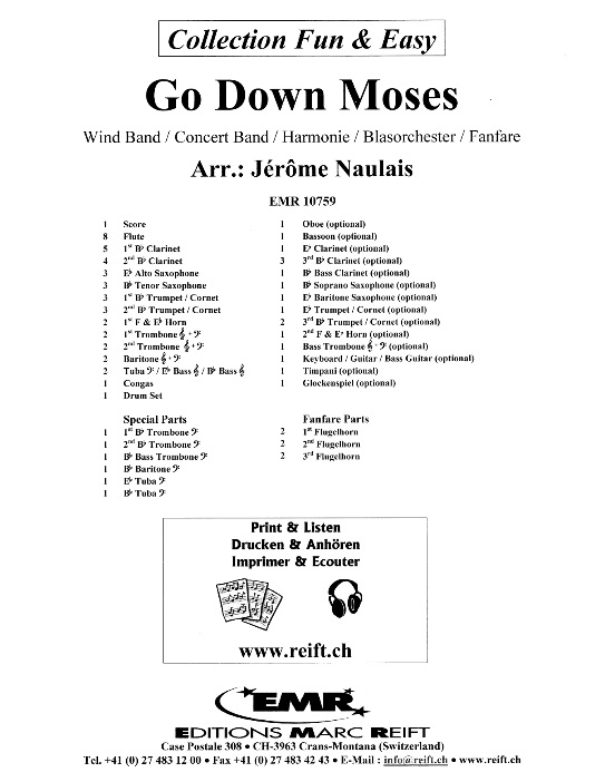 Go Down Moses - hier klicken