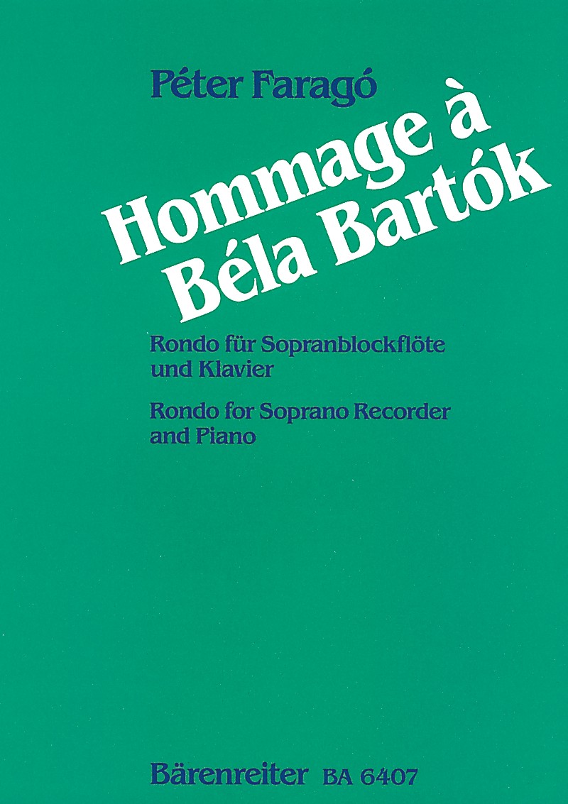 Hommage á Béla Bartok. Rondo - hier klicken Hommage á Béla Bartok. Rondo - hier klicken
